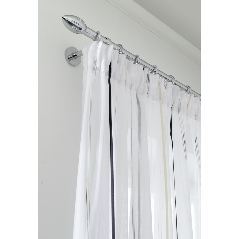 Gardinia Curtain Ring Ø 20 mm Chrom, Metal, Chrome