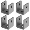 eoere 4 PCS Trailer Leaf Spring Hanger Front/Center/Rear Hanger, Fit