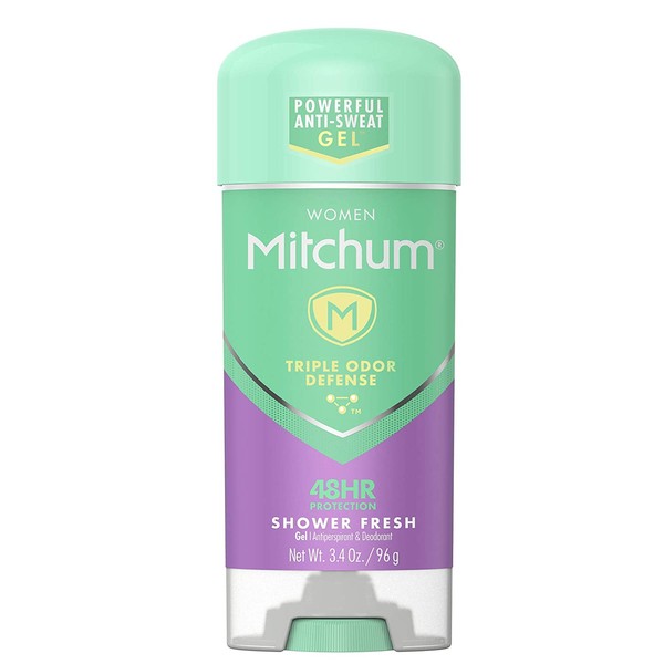 Mitchum Women Gel Antiperspirant Deodorant, Shower Fresh, 3.4oz.