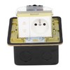 Floor Socket Embedded Power Outlet Charging Industrial Supplies FR Standard