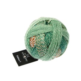 Schoppel Zauberball Edition 3 Pure Merino Wool with Colour Gradient Green Brown for Knitting and Crocheting 100% Wool Extra Fine for Needle Size 3 to 3.5 mm (2595 Green Product)