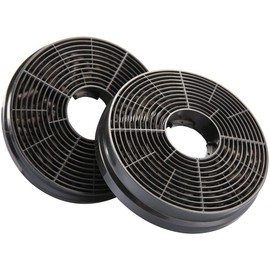 CIARRA CACF003 Range Hood Carbon Filters for Wall Mount Range Hood, Replacement Charcoal Filters for Ductless Ventilation, Easy Installation, Set of 2