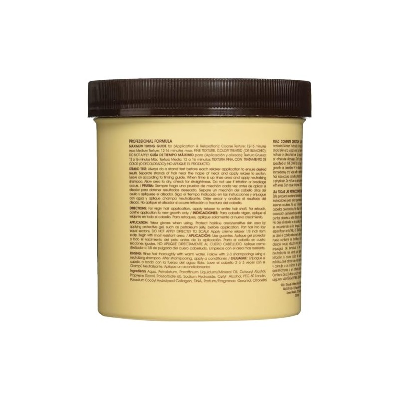 TCB No Base Creme Hair Relaxer, Regular 15 Oz