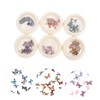 Beavorty Butterfly Nail Art Sequins Manicure Charms for Creative Nail