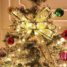 Fairy Lights Christmas Tree, 16 ft/5 m Christmas Tree Fairy Lights for Christmas Tree Decorations, for New Year's Eve Party, Gazebo, Wedding, Christmas Tree Decoration, Outdoor Indoor Ornaments