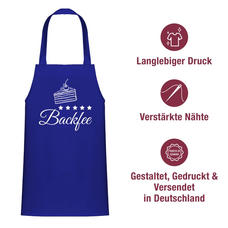 Kinderschürze Schürze Kinder Jungen Mädchen - Backschürze - Backfee -
