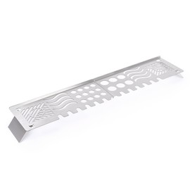 GRISUN Warming Rack for Blackstone 36 inch Griddle - Foldable Griddle Warming Rack for Blackstone Flat Top Griddle 36 inch, Multi-Compartment for Chicken leg, Steak, Veggies, 32.6" x 7" x 3.5"