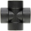 Banjo CR200 Polypropylene Pipe Fitting, Cross, Schedule 80, 2" NPT