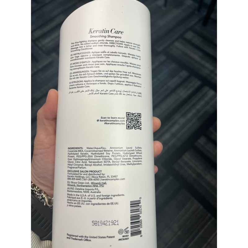 Keratin Complex - Keratin Care Smoothing Shampoo & Conditioner Duo