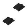 Vaguelly 4pcs High-density Speaker Isolation Pads for Enhanced Acoustic Performance