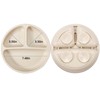 PandaEar Silicone Baby Feeding Set| 2 Divided Suction Plate +