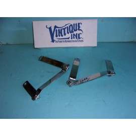 Vintique Reproduction 1940 1941 1946 1947 Ford pickup and commercial Hood Hinge Brackets stainless