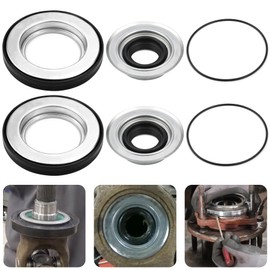 Sporthfish Front Axle Vaccum Knuckle Seal Kit with Hub O-Ring and Dust Seals for Ford Super Duty F250 F350 F450 F550 2005-2014, Part No. 2017426 2014835 54983, 2PCS, AVOMAR_240507B