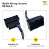 Radio Wiring Harness with Antenna Adapter Compatible with Chrysler 2015-2020/Dodge