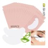 100 Pzs Parches Empaque Hidrogel Para Ojos Pestañas Mink