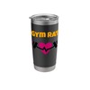 Gym Rat, Gym Items, Barbell Gym Design,Weight Training Gifts Stainless Steel Insulated Tumbler