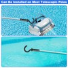 HINGTAI Pool Retriever Hook for Robotic Pool Cleaner Accessories, Black