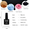 Omainy Base and Top Coat Semi-Permanent Nail Gel Polish UV