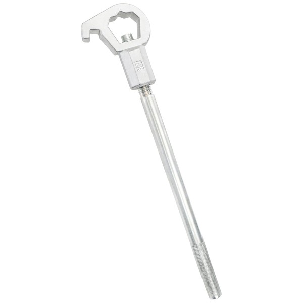 Hedume Heavy Duty Adjustable Hydrant Wrench, Fits 1-1/2" to 6"
