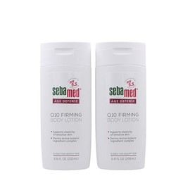 Set of 2 Sebamed Age Defense Q10 Firming Body Lotion Anti-Aging Moisturizer With Shea butter and Argan Oil 6.8 Fluid Ounces (200 Milliliters) Value...