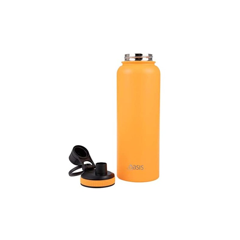 Oasis Stainless Steel Double Wall Insulated Sports Bottle with Screw