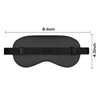 Ukissim Silk Sleep Mask, Adjustable Soft Eye Cover for Comfortable