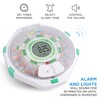Live Fine 28-Day Automatic Pill Dispenser Frosted Lid with Upgraded