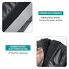 bruwaa Waterproof Cycling Overshoes, with Reflective Stripes, Reinforced Sole Tip