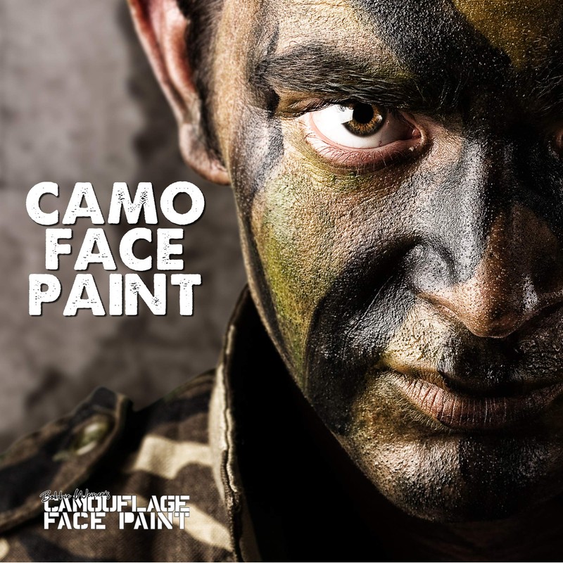 Bobbie Weiner Camouflage Face Paint, ACU/ABU