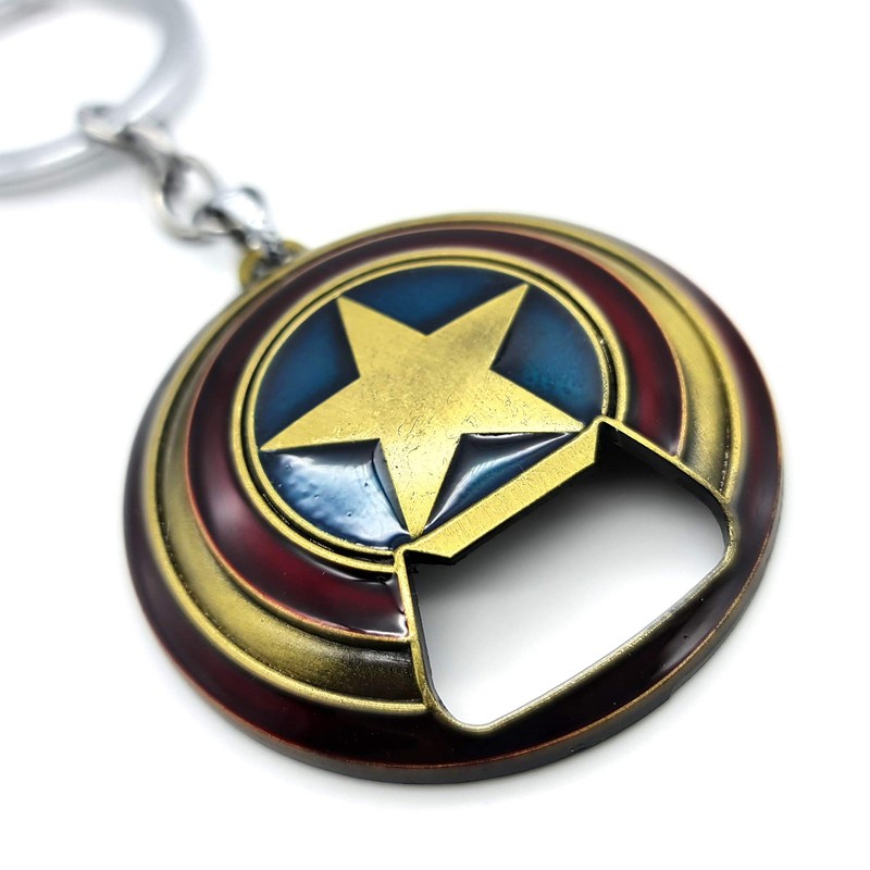 Captain America Shield Keyring Bottle Opener Captain America's Bottle Opener