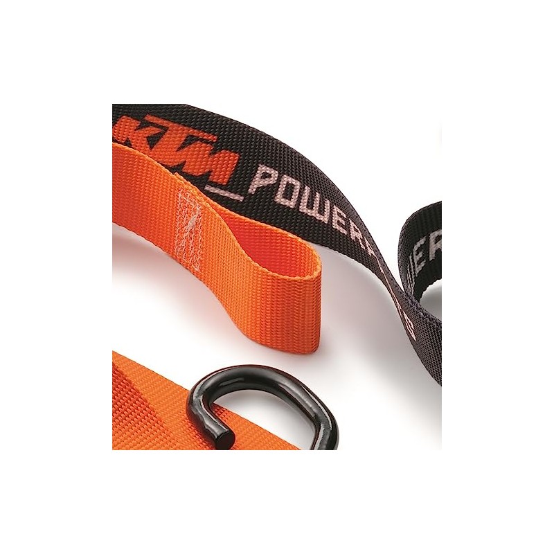 Premium KTM Soft Tie Down Set with Hooks (2 Pack),