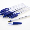 BAZIC Ballpoint Pen Nova Blue Color Stick Pens, 1.0 mm
