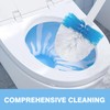 Toilet Brush Replacement Head Compatible with OXO,2 Pack Toilet Brush