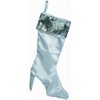 Rubie's Mini 8" High Heel Silver Boot Stocking Christmas Holiday Ornament Gift