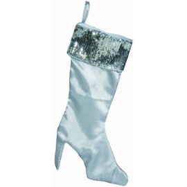 Rubie's Mini 8" High Heel Silver Boot Stocking Christmas Holiday Ornament Gift