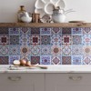 DICOFUN 32 Colorful Talavera Mexican Tile Peel and Stick Backsplash,