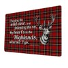 Robert Burns poem Sign - Heart's in the Highlands -
