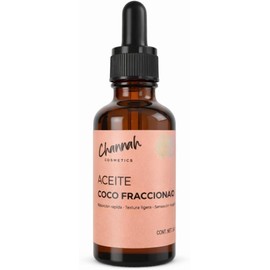 Aceite de Coco Fraccionado Grado Cosmético Base Ligera Tipo MCT 60/40 Alta Estabilidad Ideal para Formulación, Masajes, Cabello, CHANNAH COSMETICS (100 ml)