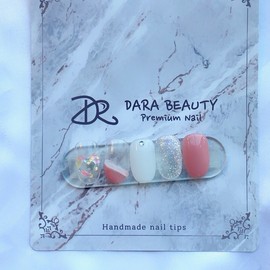 Dara Beauty August Art of the MonthEmbo Heart Nail❣ - Not selected / 다라뷰티 8월 이달의아트엠보 하트네일❣ - 선택안함