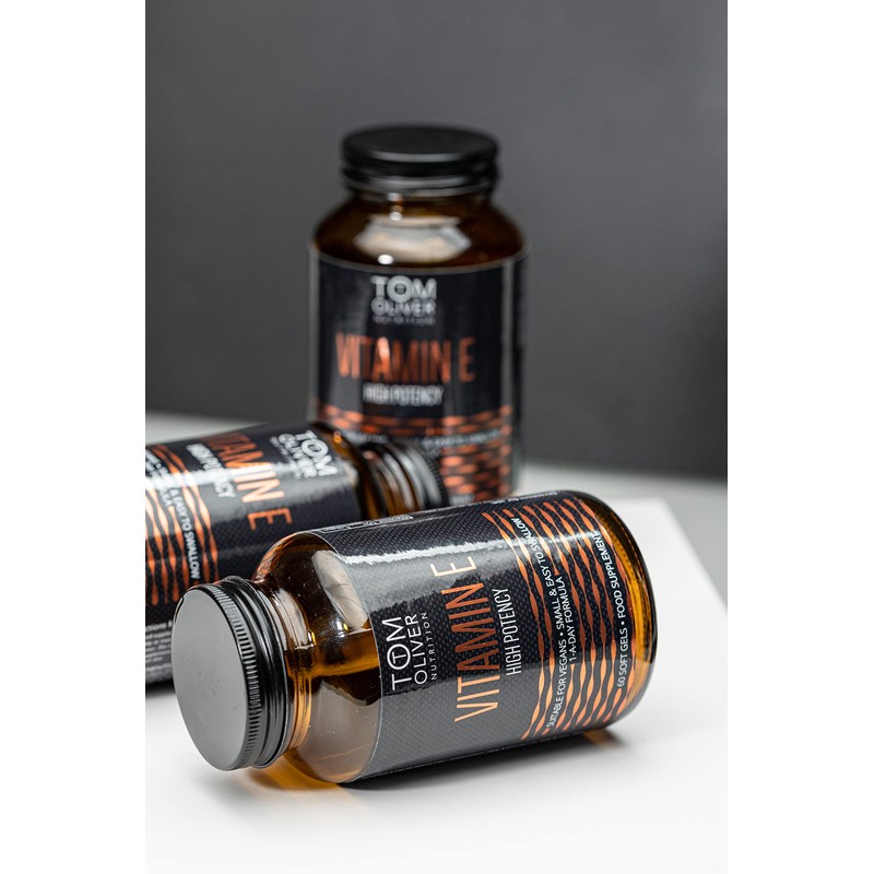 Tom Oliver Nutrition - Vitamin E 400IU High Potency, Highly