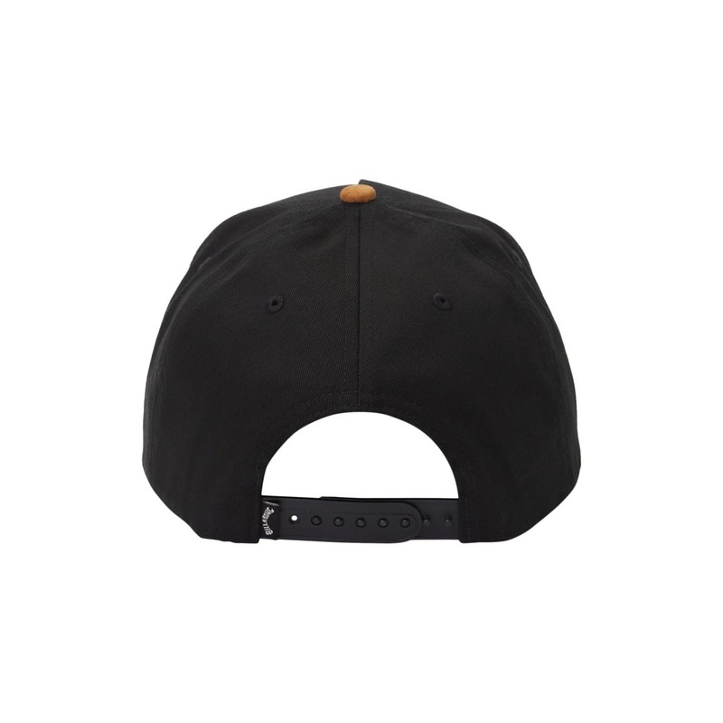 Billabong Men's Stacked Snapback Cap, Black/Tan