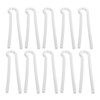 10PCS Sound Aid Tubes Replacement Easy Installation Accessory Silicone Preformed