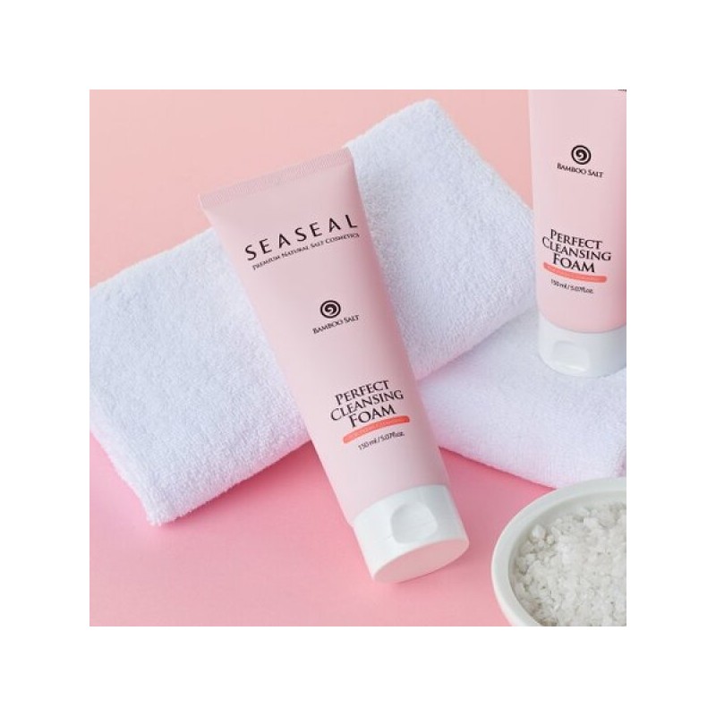 ssisil 씨실 인산가 죽염 데일리 퍼펙트 클렌징 폼 150ml +