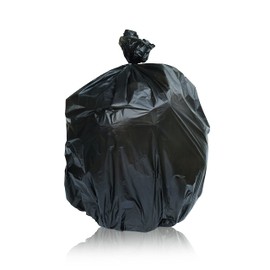 Heavy-Duty Black Refuse Sacks – Thick Rubbish Bags & Bin Liners for Dry & Wet Waste – Durable, Disposable Trash Bags for Pantry, Dustbin, and More (20 count (Pack of 1))