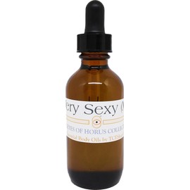Very Sexy - Type VS For Men Scented Body Oil Fragrance [Glass Dropper Top - Light Blue - 2 oz.] - ID#37004