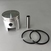 2 Stroke LD90 Motor Piston Kit, 48mm Piston Set- Gas