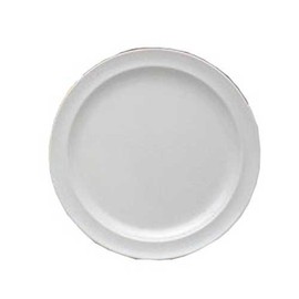 Yanco NS-106W Nessico Round Plate, 6.5" Diameter, Melamine, White Color, Pack of 48