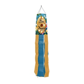Spring Happy Beehive Windsock Wind Twister 40" x 6" Briarwood Lane