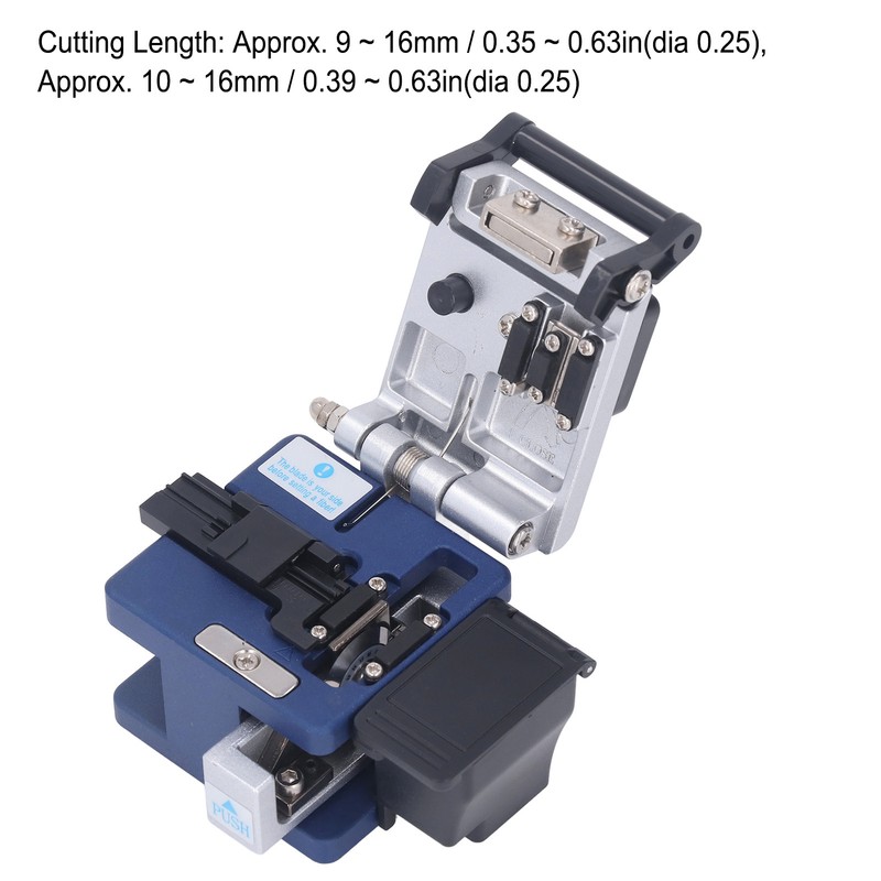 Fiber Cleaver FTTH Tool Kit High Accuracy Optical Cable Cutting