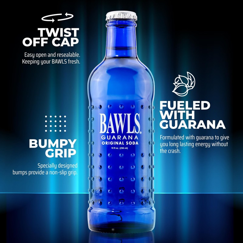 BAWLS Variety Pack, BAWLS Guarana Drink, Guarana Soda, Guarana Fueled